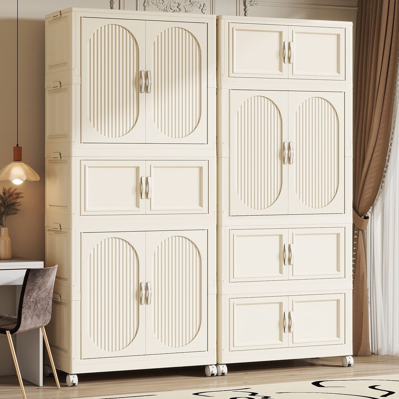 Baby Clothing Wardrobe - Folding Children's Wardrobe Baby Closet Clothes