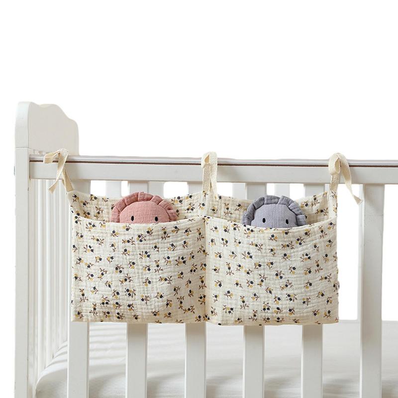 Baby Clothing Zipper - Baby Crib Organizer Cot Caddy Bed