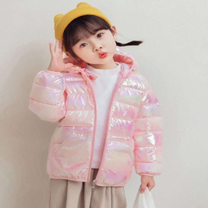 Baby Clothing Zipper - Smooth Surface Fabric Hooded Lightweight Down