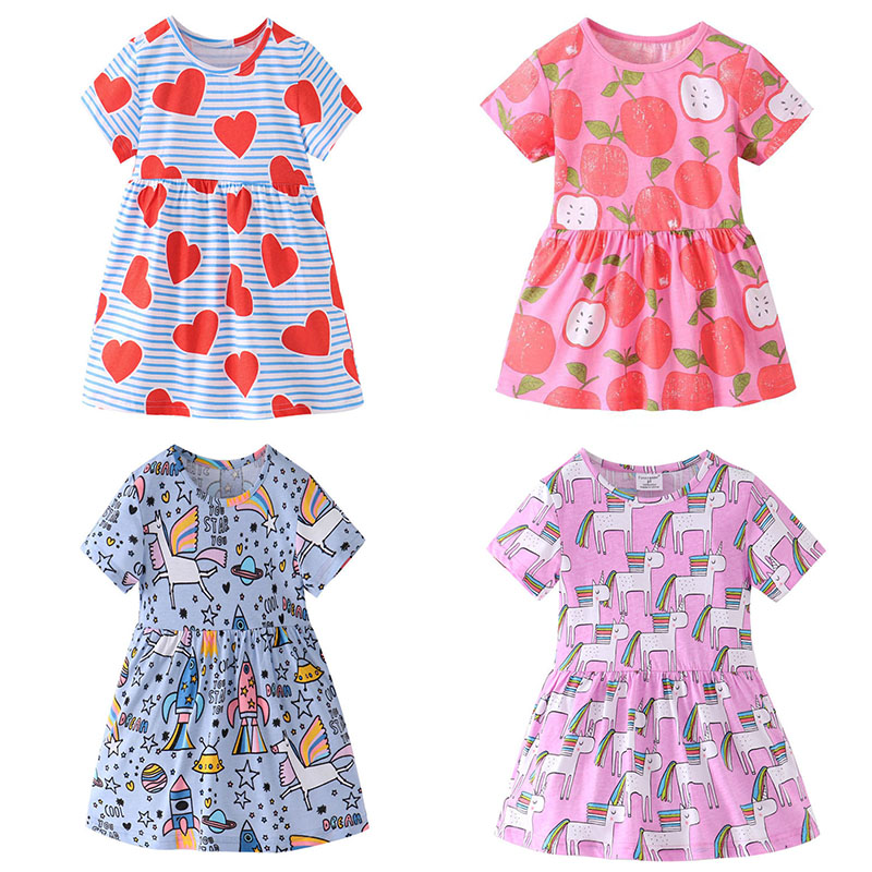 Baby Clothing Knitting Patterns - Jumping Meters 2T-7T Princess Girls Dresses