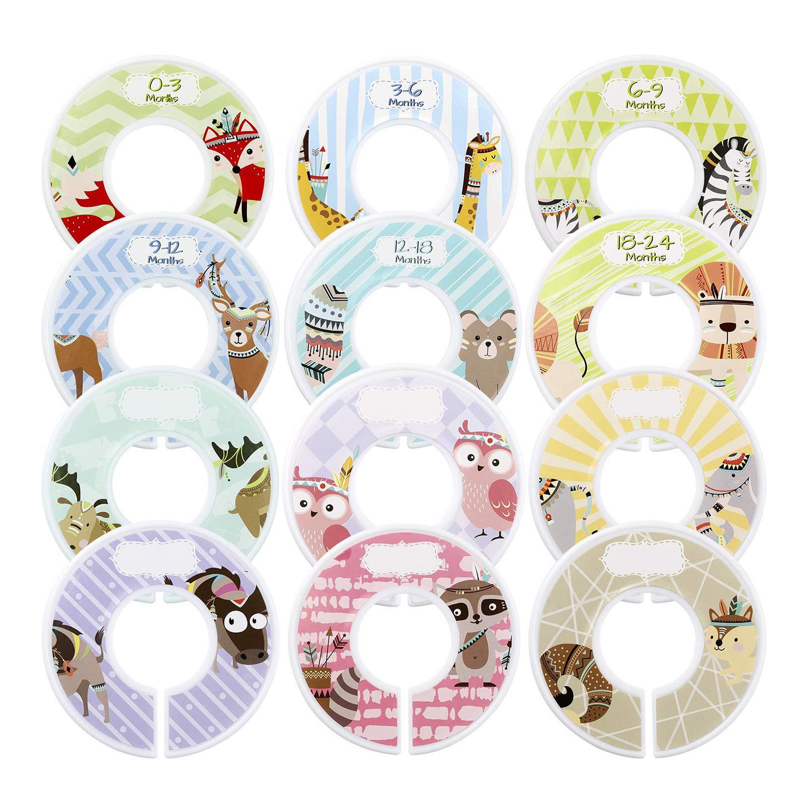 Baby Clothing Hanger Dividers - Infant Baby Clothes Closet Hanger Rack
