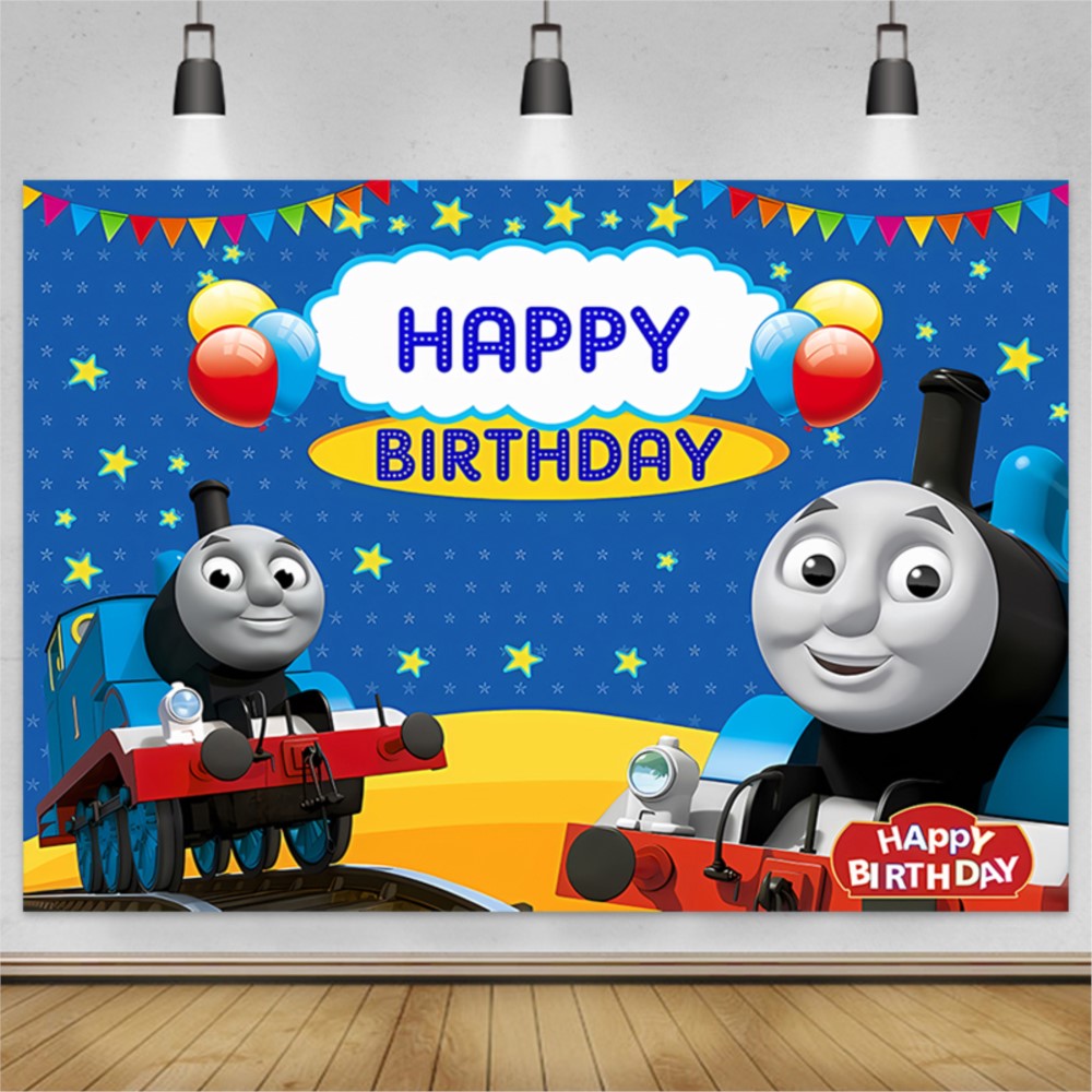 Baby Clothing Event - Cute Thomas Train Friends Backdrop Toy