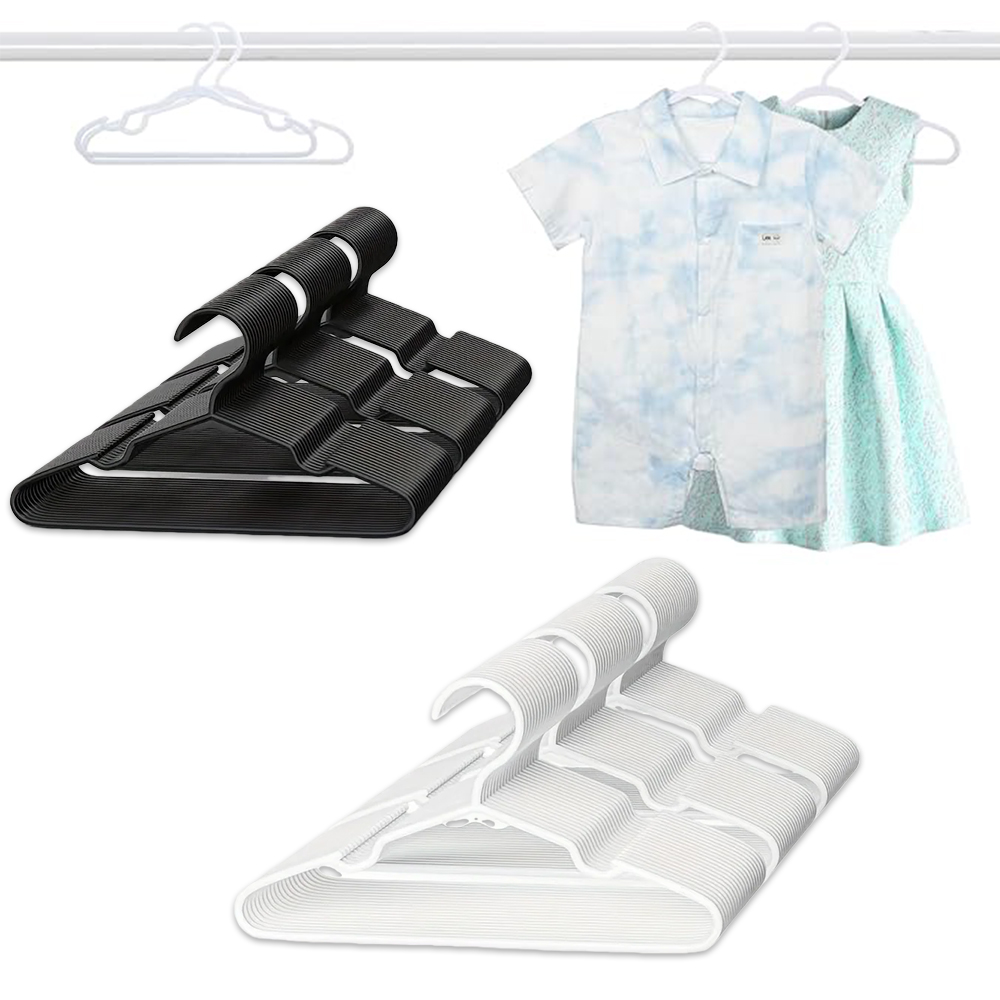 Baby Clothing Wardrobe - 10/20Pcs Non-Slip Clothes Hangers for Infant