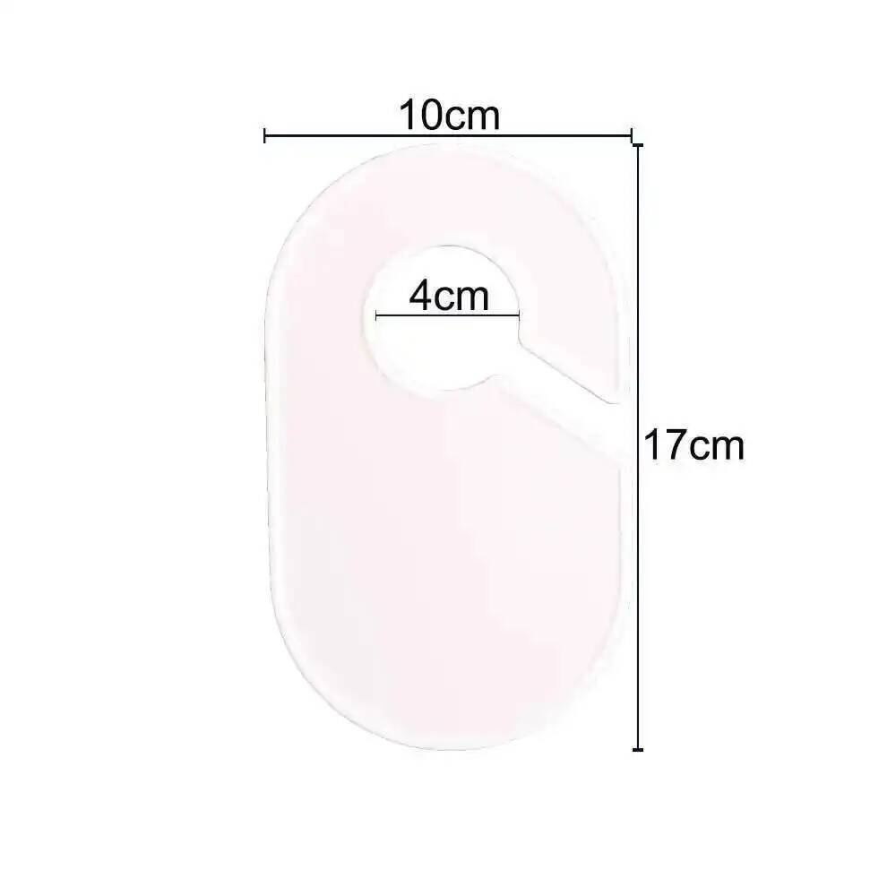 Baby Clothing Hanger Dividers - 12pcs Diy Baby Clothing Size Dividers