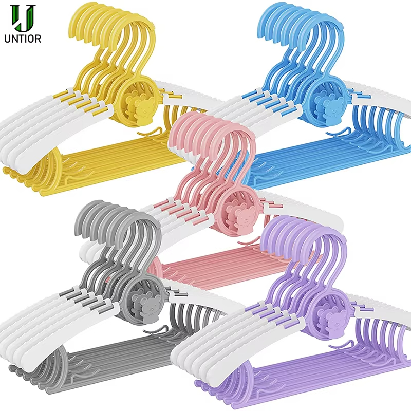 Baby Clothing Wardrobe - 10Pack Anti-Slip Baby Clothes Hanger Adjustable