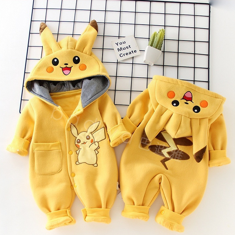 Baby Clothing Gifts - Cartoon Pocket Monsters Baby Pyjamsa Newborn
