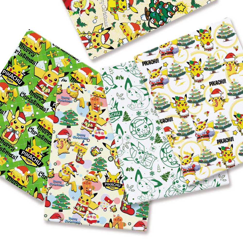 Baby Clothing Fabric - Pokemon Cartoon Fabric140*50cm Handmade Sewing Patchwork