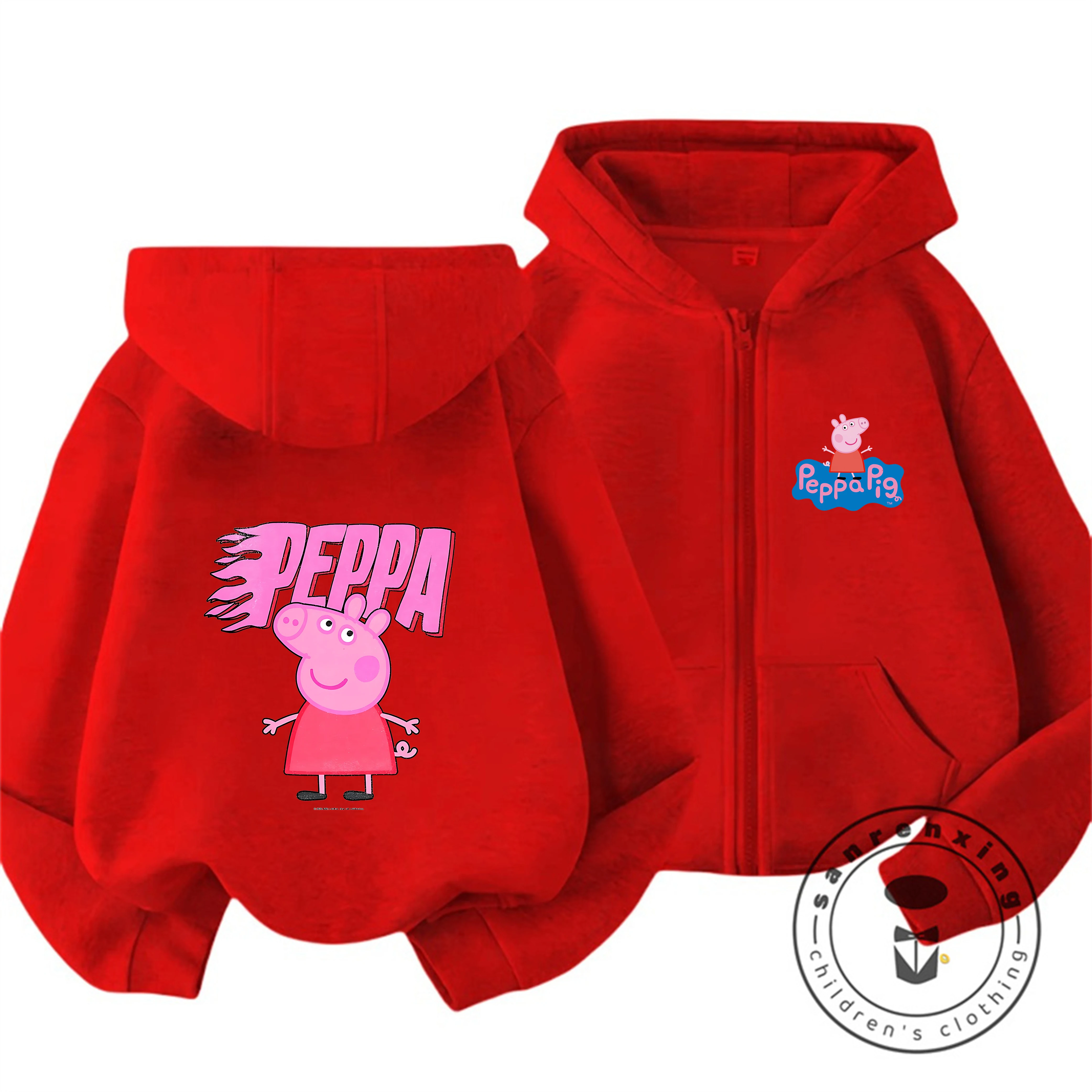 Baby Clothing Zipper - Trendy Hot Cartoon Zipper Hoodie Cute