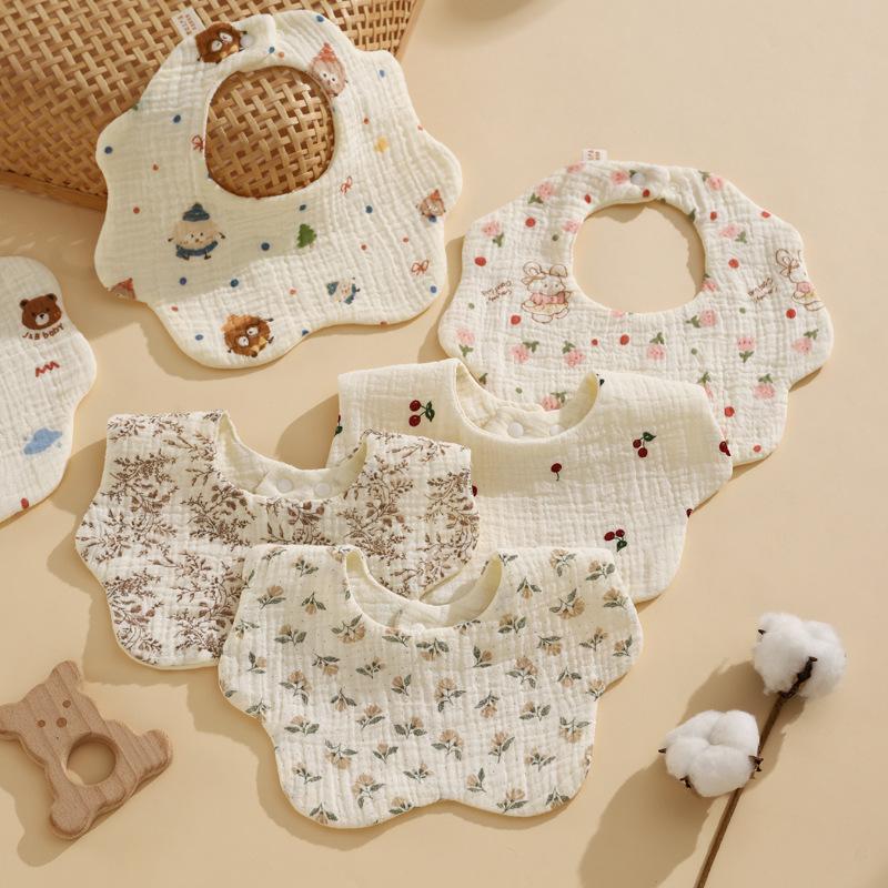 ✰✪1PC Baby Bibs Cotton Newborn - огляд і ціна Baby Clothing Fabric