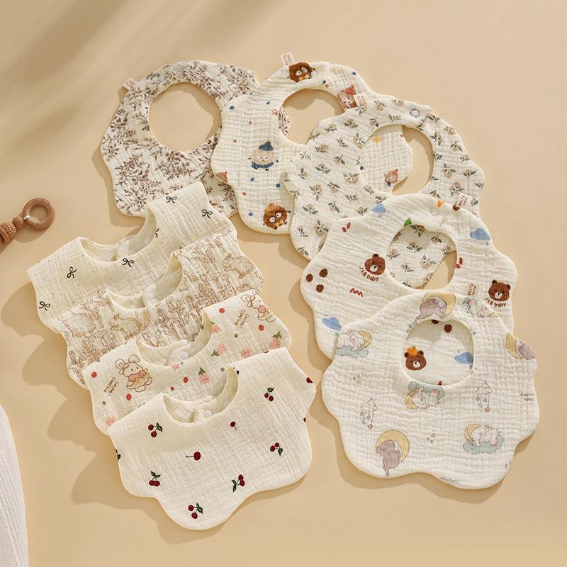 ✰✪1PC Baby Bibs Cotton Newborn - огляд і ціна Baby Clothing Fabric