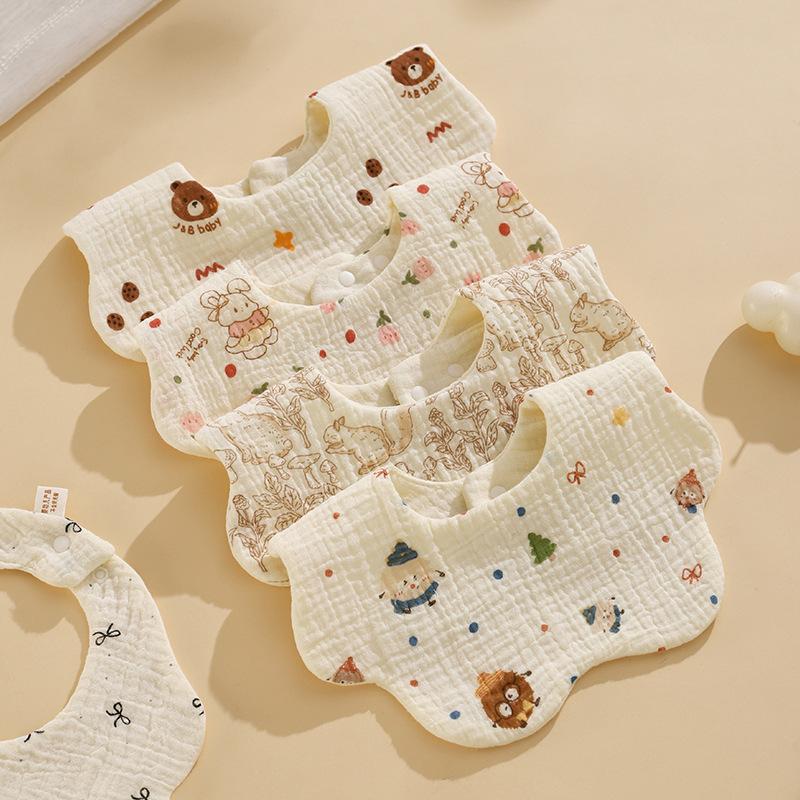 ✰✪1PC Baby Bibs Cotton Newborn - огляд і ціна Baby Clothing Fabric