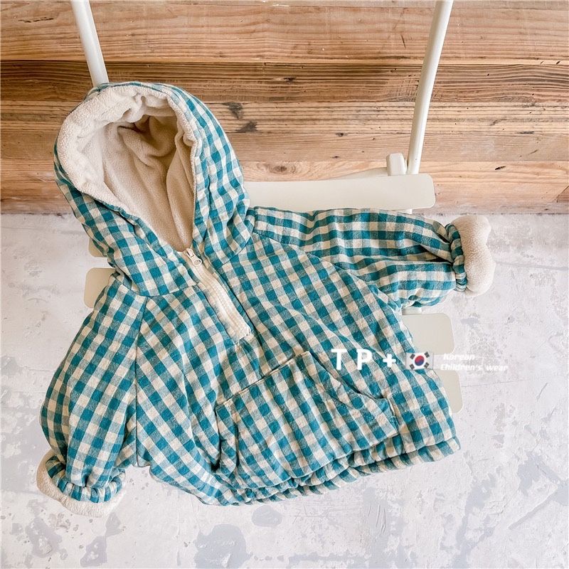 Fashion Plaid Kids Jacket 2026 - огляд і ціна Baby Clothing Zipper