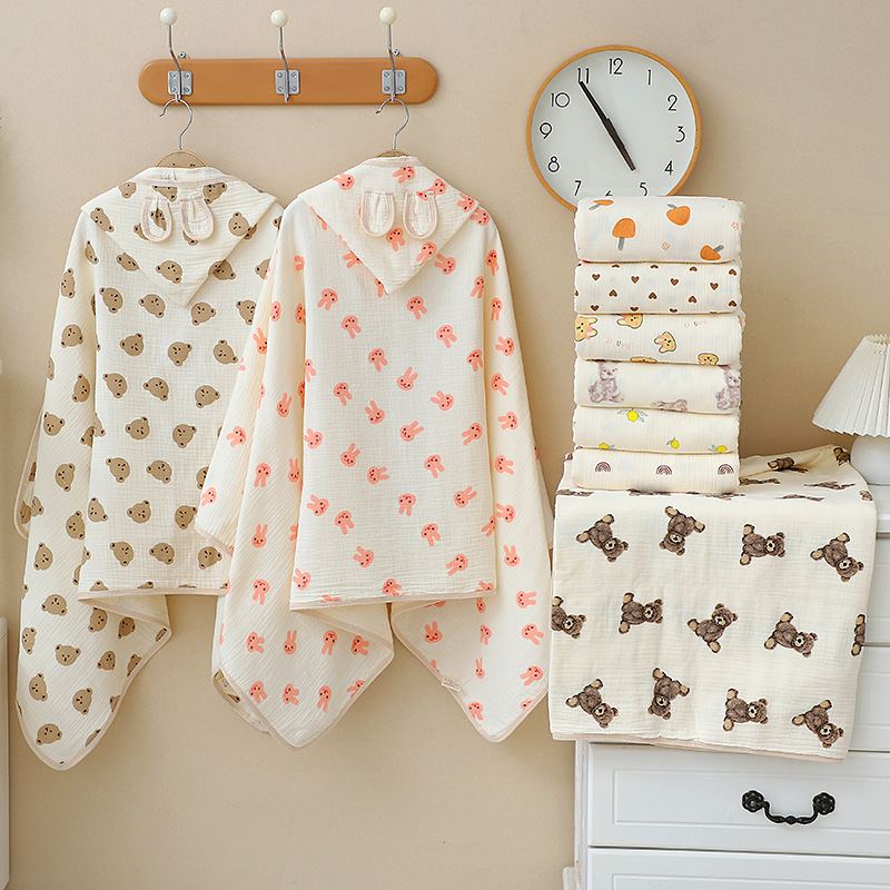 Baby Bath Towel 4 Layers Gauze - огляд і ціна Baby Clothing Fabric