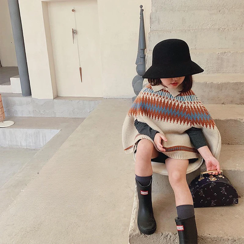 Girls' Cape New Korean Childre - огляд і ціна Baby Clothing Knitting Patterns