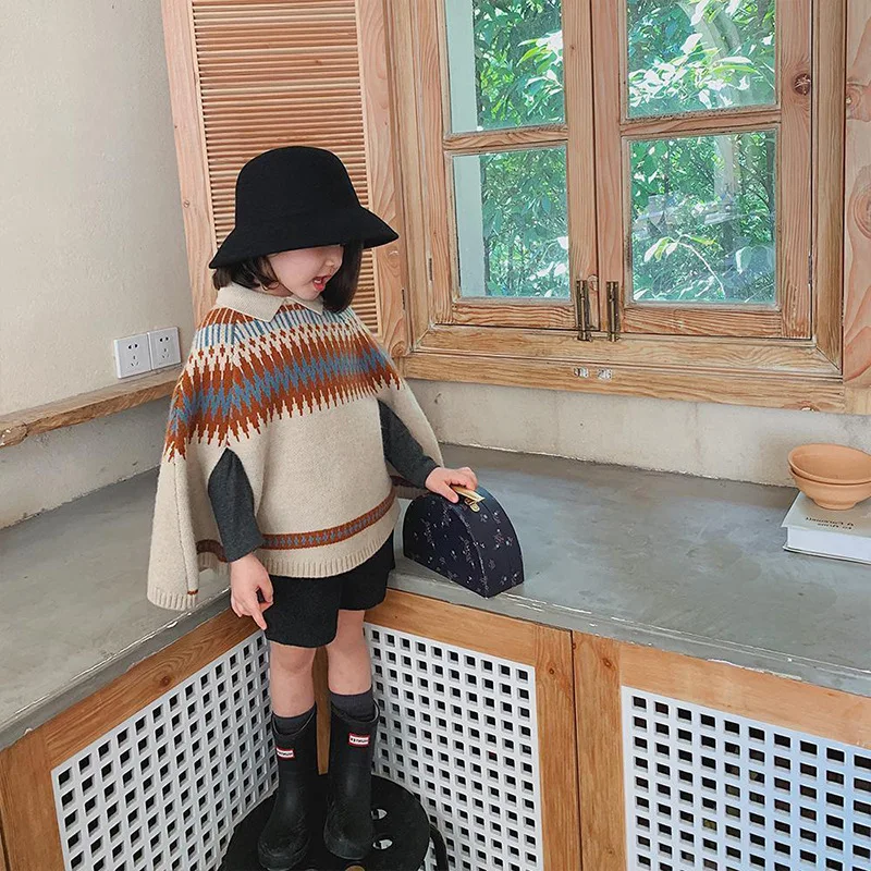 Girls' Cape New Korean Childre - огляд і ціна Baby Clothing Knitting Patterns