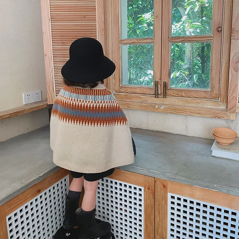 Girls' Cape New Korean Childre - огляд і ціна Baby Clothing Knitting Patterns