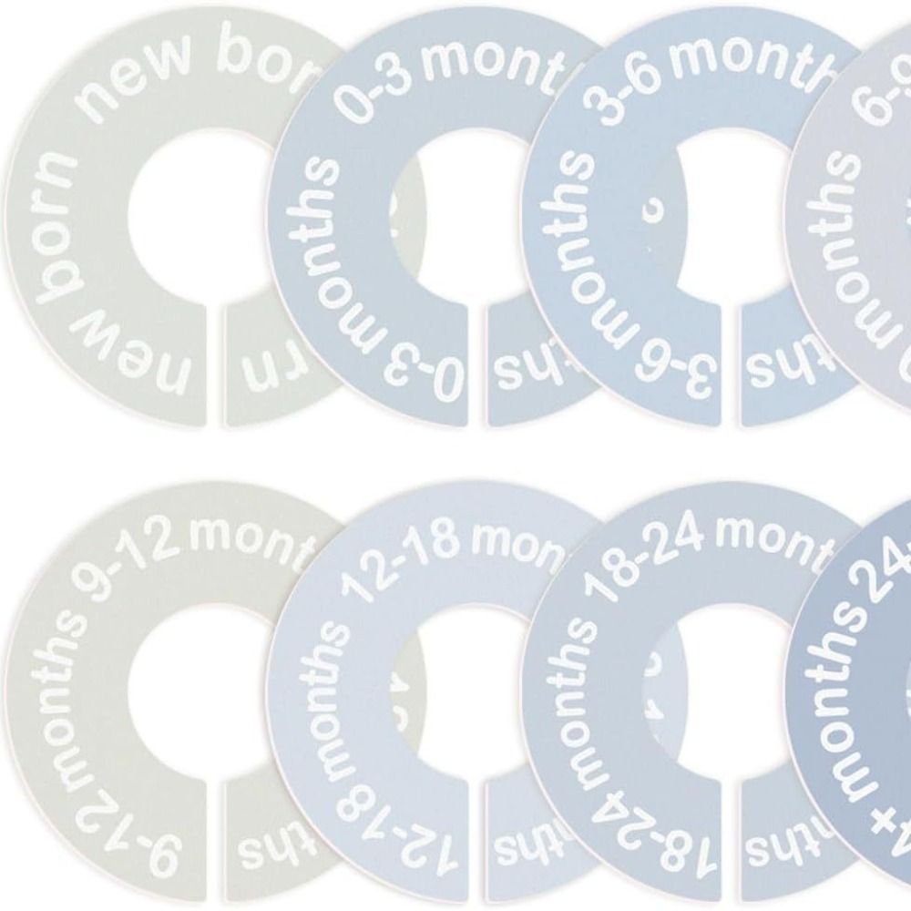 68/9Pcs Organizing Hangers Bab - огляд і ціна Baby Clothing Hanger Dividers