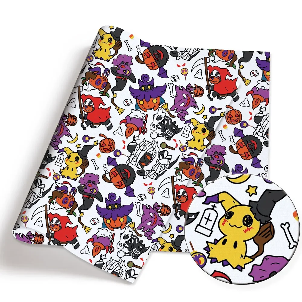 Pokemon Cartoon Fabric140*50cm - огляд і ціна Baby Clothing Fabric
