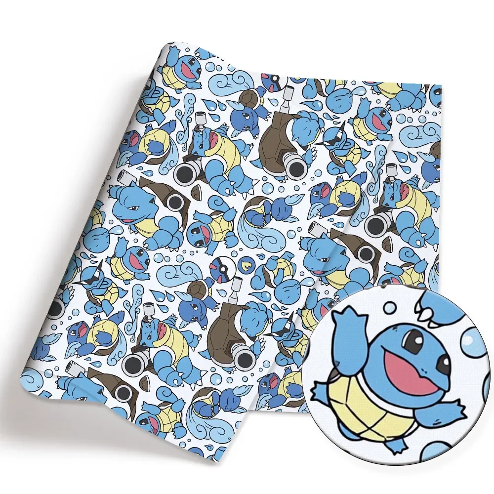 Pokemon Cartoon Fabric140*50cm - огляд і ціна Baby Clothing Fabric