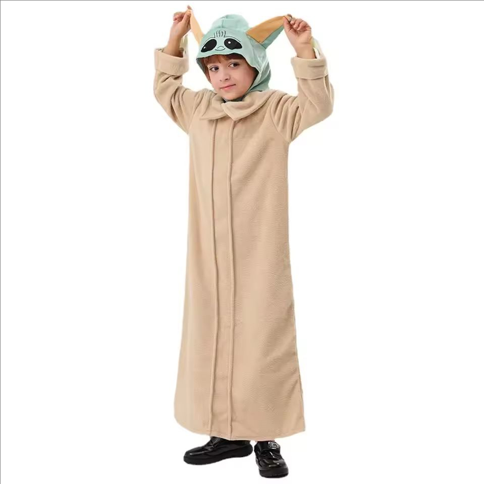 Cute Alien Cosplay Yoda Baby H - огляд і ціна Baby Yoda Clothing
