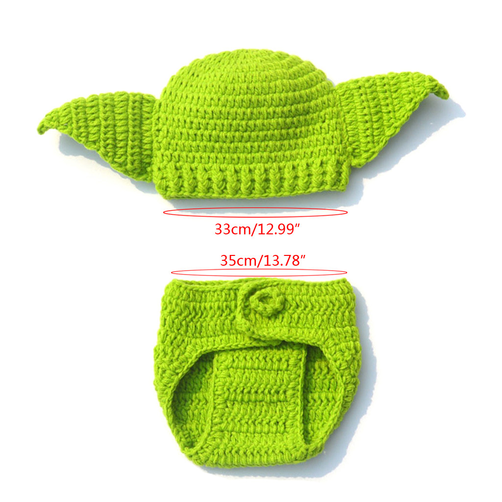 Green Yoda Handmade Woolen Bab - огляд і ціна Baby Yoda Clothing