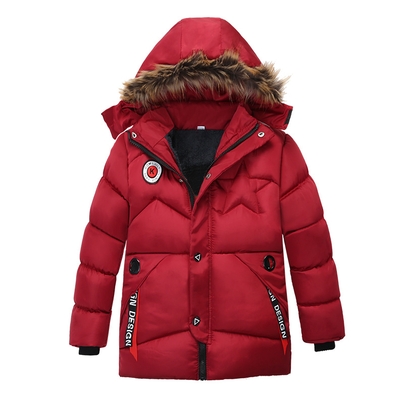 Children's Winter Jacket Boys  - огляд і ціна Baby Clothing Zipper