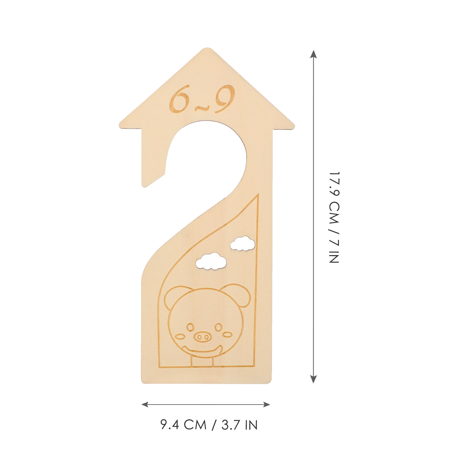 6Pcs Baby Clothes Divider Clos - огляд і ціна Baby Clothing Hanger Dividers