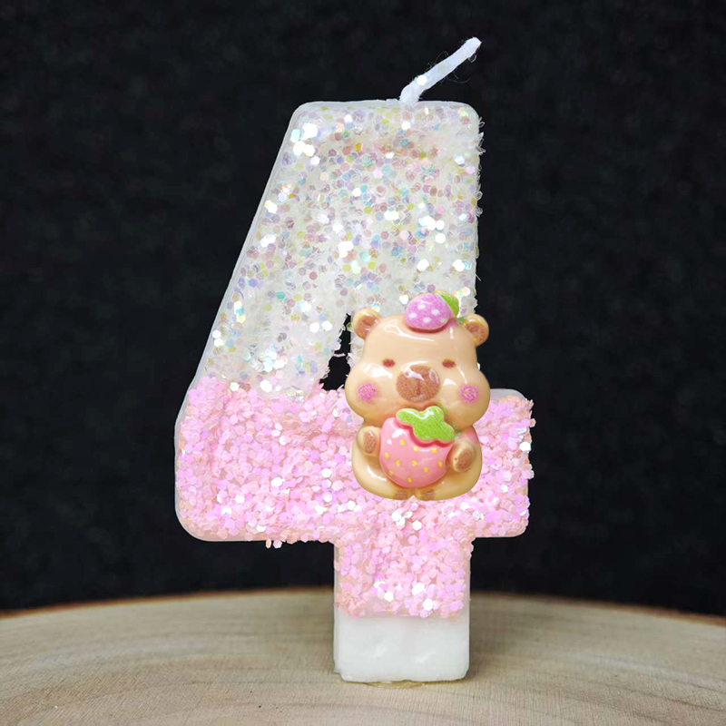 New Capybara Candles Cake Deco - огляд і ціна Baby Clothing Event
