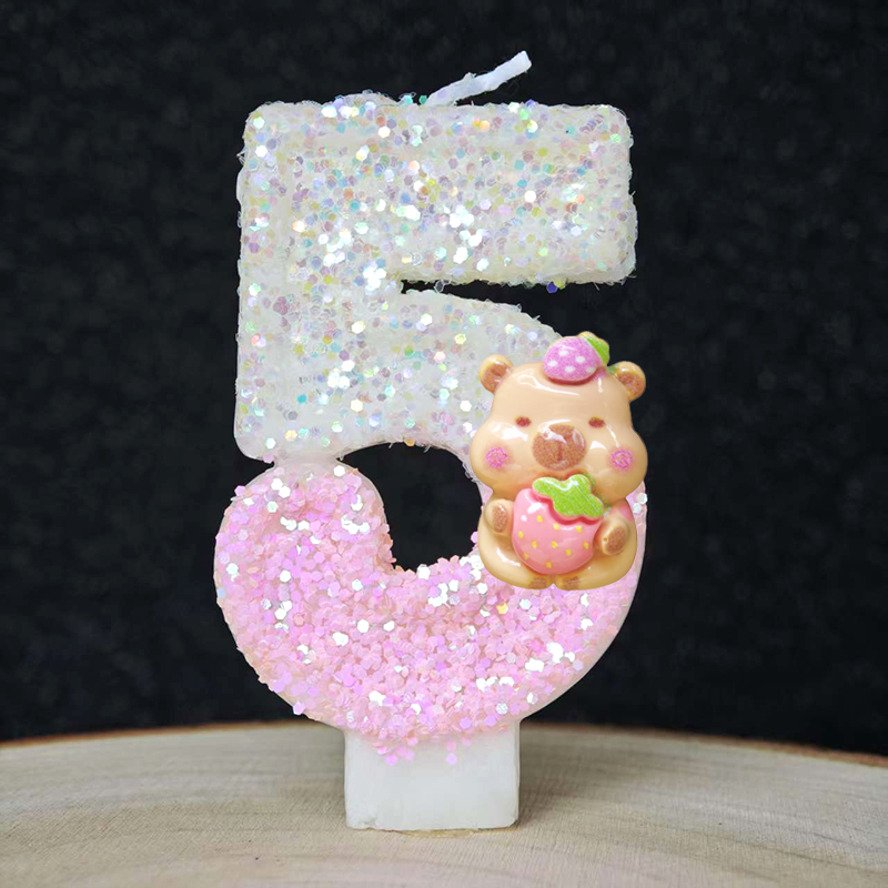 New Capybara Candles Cake Deco - огляд і ціна Baby Clothing Event