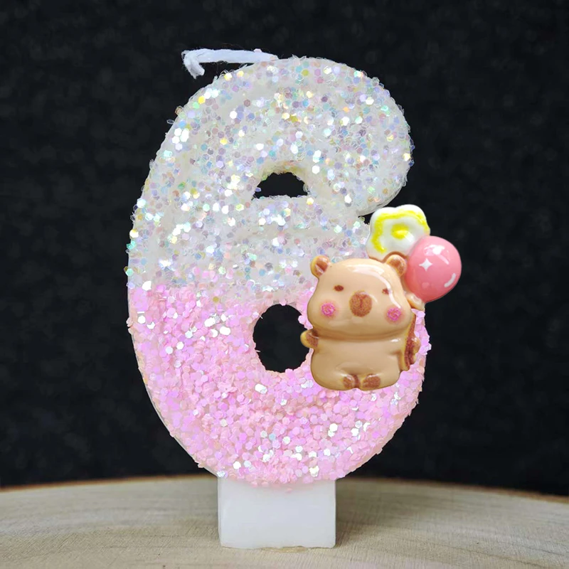 New Capybara Candles Cake Deco - огляд і ціна Baby Clothing Event