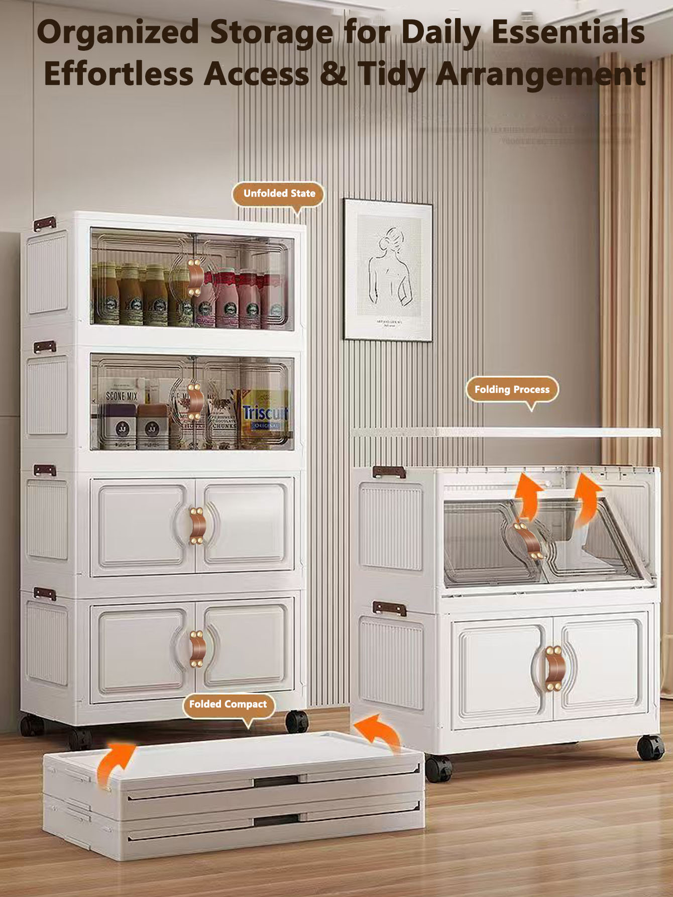 Foldable No-Installation Stora - огляд і ціна Baby Clothing Wardrobe