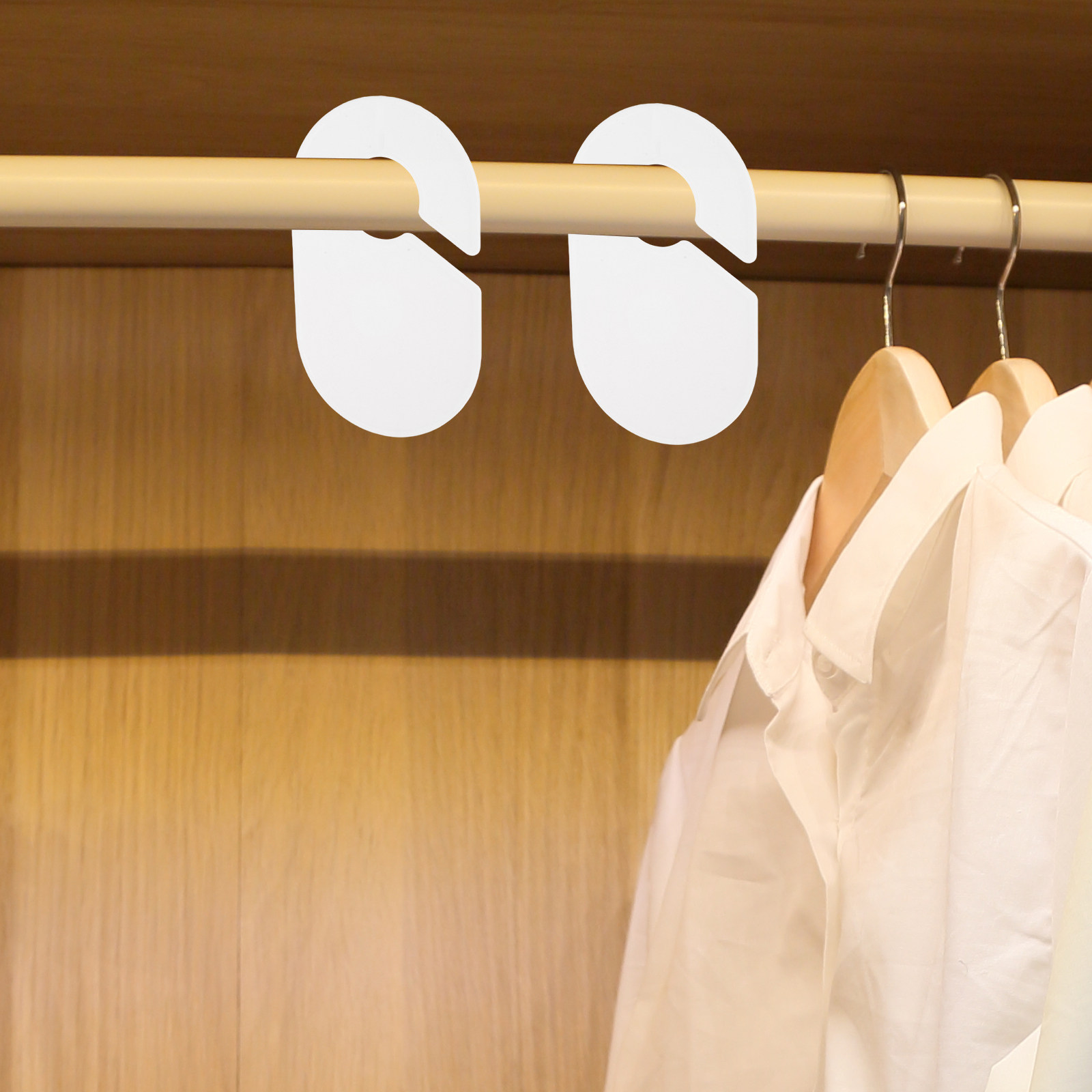 10Pcs Plastic Clothing Rack Di - огляд і ціна Baby Clothing Hanger Dividers
