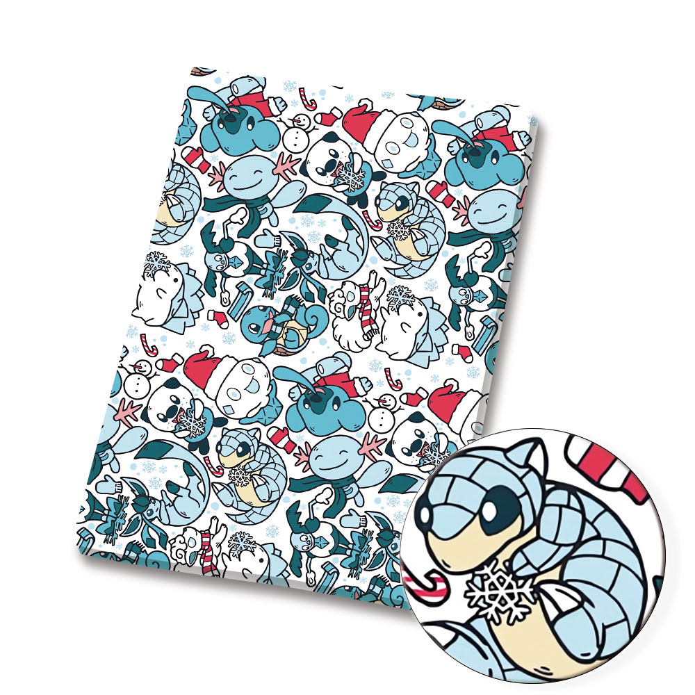 Pokemon Cartoon Fabric140*50cm - огляд і ціна Baby Clothing Fabric
