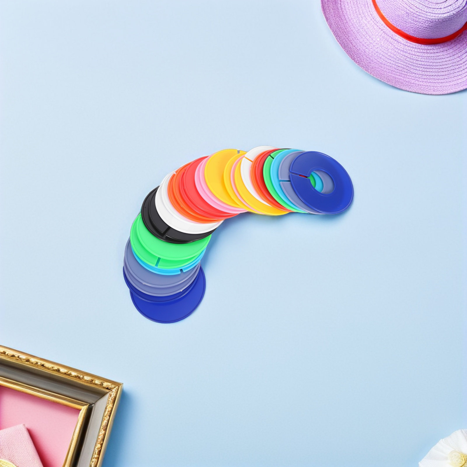 30Pcs Round Clothing Dividers  - огляд і ціна Baby Clothing Hanger Dividers