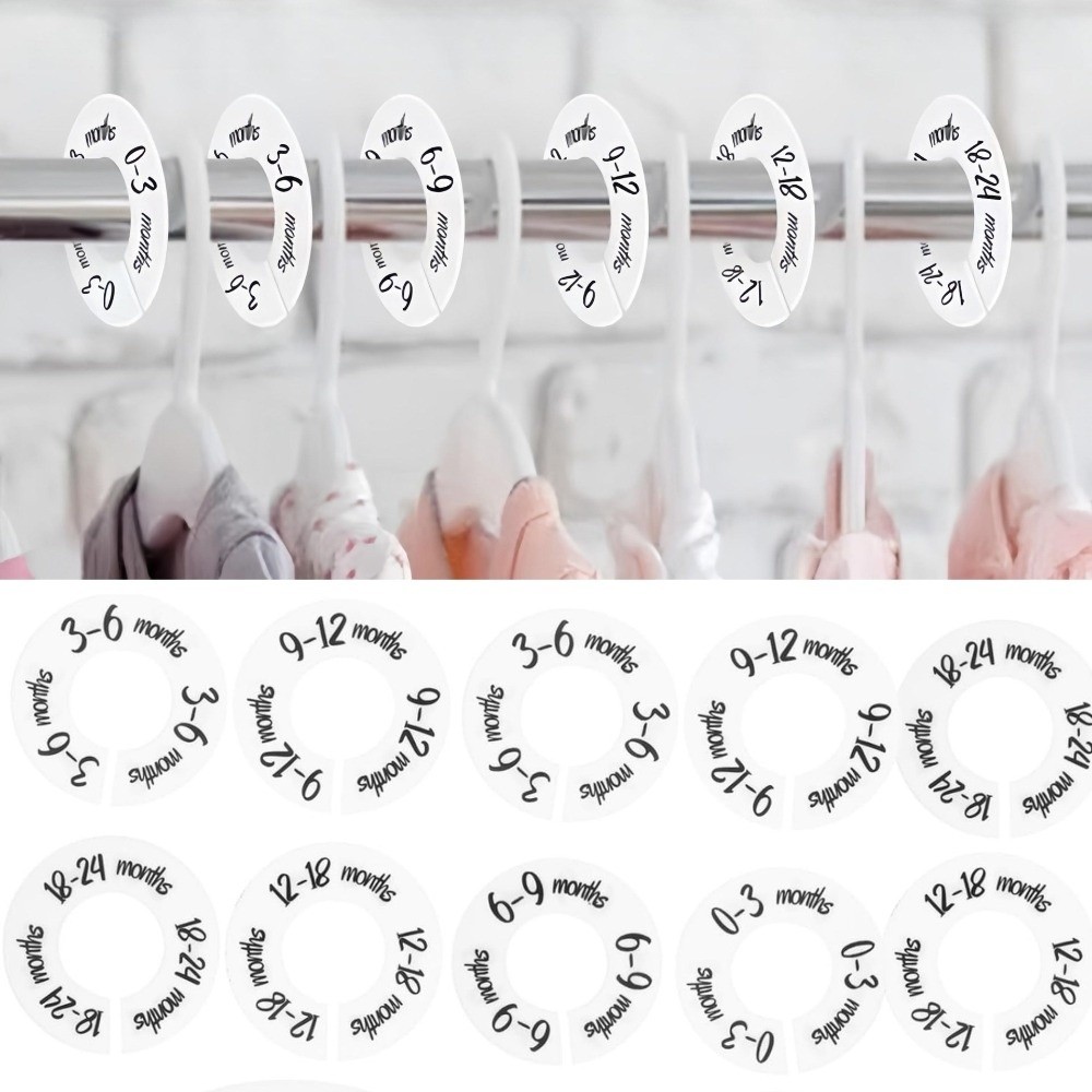 68/9Pcs Organizing Hangers Bab - огляд і ціна Baby Clothing Wardrobe
