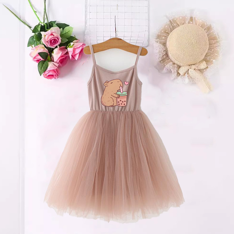 Capybara Girls Dresses Anime P - огляд і ціна Baby Clothing Gifts