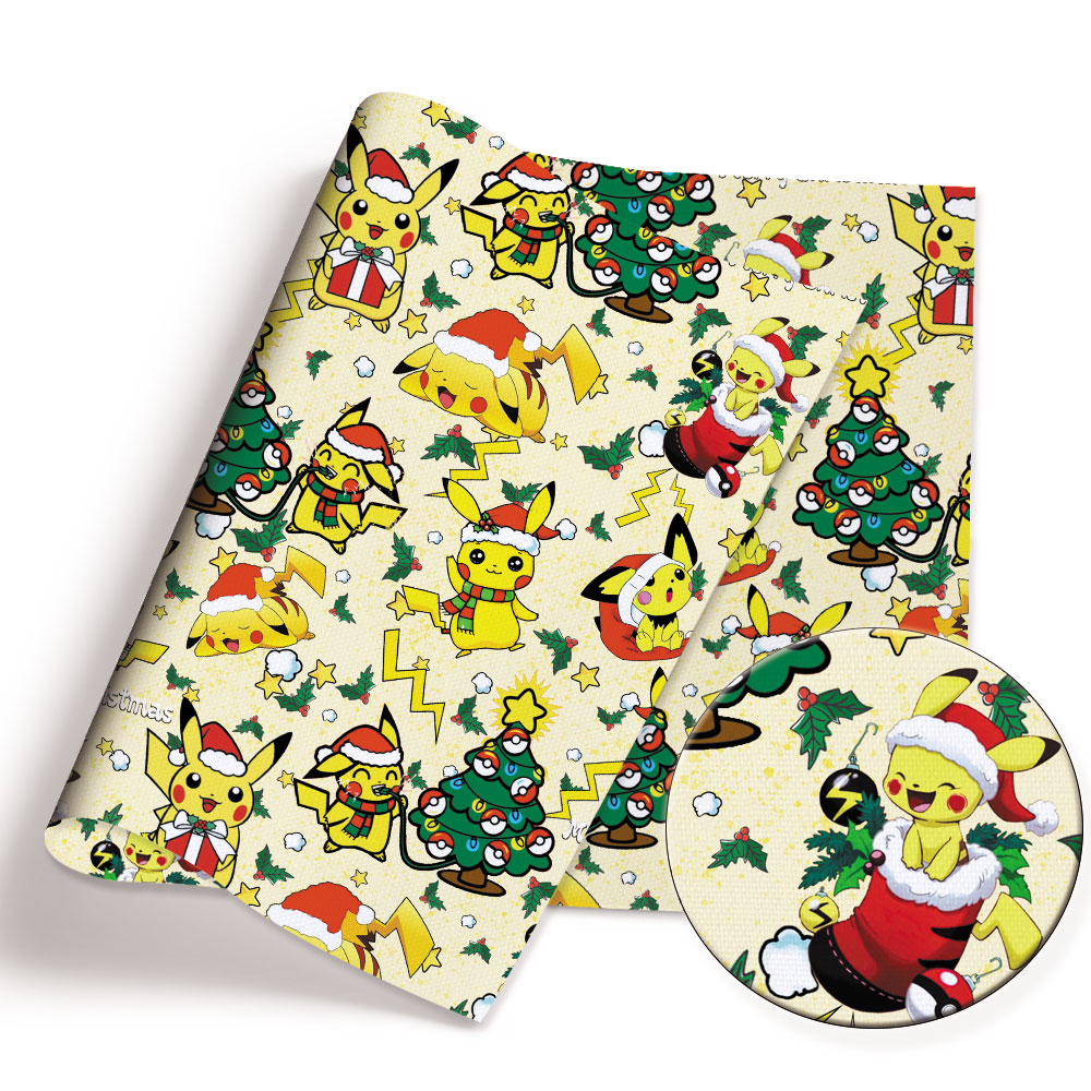 Pokemon Cartoon Fabric140*50cm - огляд і ціна Baby Clothing Fabric